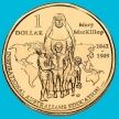 Монета Австралия 1 доллар 2008 год. Сестра Мэри МакКиллоп. Буклет