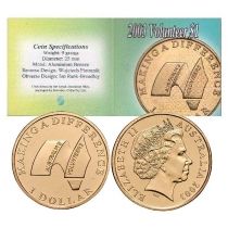 Австралия 1 доллар 2003 год. Австралийские волонтеры