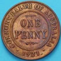 Австралия 1 пенни 1921 год.