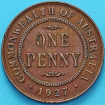 Австралия 1 пенни 1927 год.
