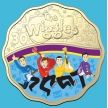 Монета Австралия 30 центов 2021 год  Wiggles: Энтони, Грег, Джефф и Мюррей. Конверт