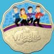 Монета Австралия 30 центов 2021 год  Wiggles: Энтони, Эмма, Лачи и Саймон. Конверт