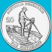 Монета Австралии 20 центов 2011 год. Австралия помнит. Военные историки. Блистер
