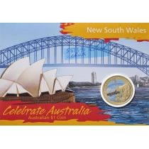 Австралия 1 доллар 2009 год. Новый Южный Уэльс. Коала. Блистер