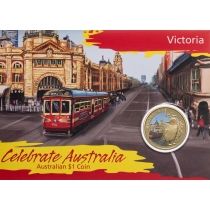 Австралия 1 доллар 2009 год. Виктория. Голубой пингвин. Блистер