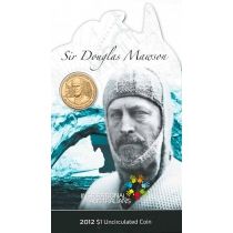 Австралия 1 доллар 2012 год. Сэр Дуглас Моусон. Блистер