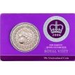 Монета Австралия 50 центов 2006 год. Королевский визит. Блистер