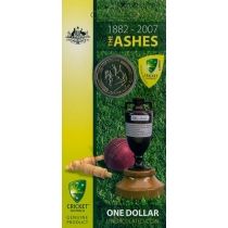 Австралия 1 доллар 2007 год. Турнир по крикету "Пепел". Буклет