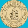 Монета Австралия 1 доллар 2013 год. Благотворительное общество. Буклет
