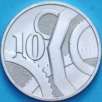 Австралия 10 центов 2026 год. 60 лет переходу на десятичную систему национальной валюты. BU