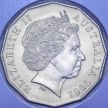 Монета Австралия 50 центов 2002 год. Год отдаленных районов Австралии. BU