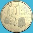 Монета Австралия 1 доллар 2025 год. Торт Танцующий робот. Блистер