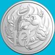 Монета Австралия 10 центов 2025 год. Shy Leafy Seadragon. BU