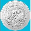 Монета Австралия 50 центов 2024 год. Год дракона. Блистер