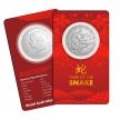 Монета Австралия 50 центов 2025 год. Год змеи. Блистер