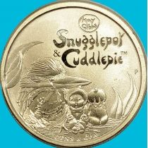 Австралия 1 доллар 2015 год. Снугплот и Каддлпи