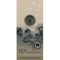 Австралия 1 доллар 2007 год. 60 лет Австралийским миротворцам. Блистер