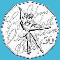 Австралия 50 центов 2012 год. Балет
