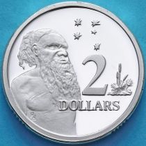 Австралия 2 доллара 1988 год. 200 лет Австралии. Серебро. Proof