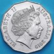 Монета Австралия 50 центов 2019 год. Международный год языков коренных народов