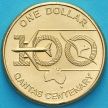 Монета Австралия 1 доллар 2020 год. 100 лет авиакомпании "Qantas Airways"