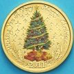 Монета Австралия 1 доллар 2011 год.  Счастливого Рождества. Буклет