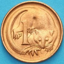 Австралия 1 цент 1980 год. Карликовый летучий кускус.