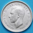 Монета Австралия 3 пенса 1948 год. Серебро