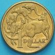Монета Австралия 1 доллар 2013 год.