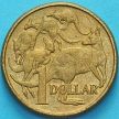 Монета Австралия 1 доллар 2009 год.