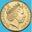 Монета Австралия 1 доллар 2011 год. Красная розелла