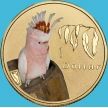 Монета Австралия 1 доллар 2011 год. Какаду-инка