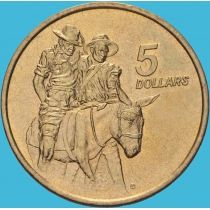 Австралия 5 долларов 1990 год. Мемориал АНЗАК