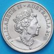 Монета Австралия 20 центов 2020 год. BU