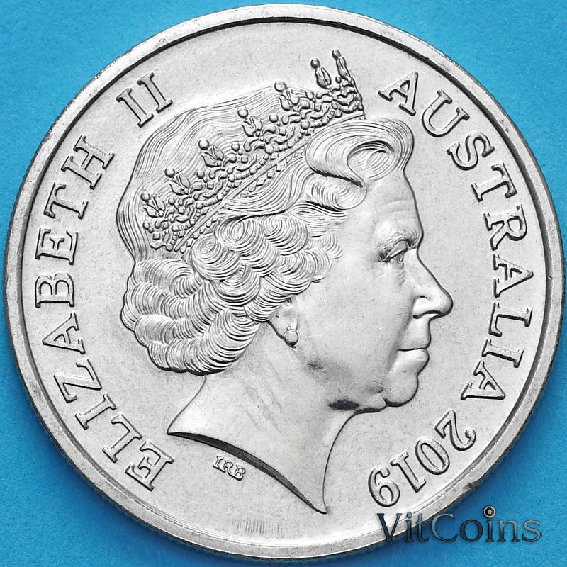 Монета Австралия 10 центов 2019 год. BU Монета Австралия 10 центов 2019 год. BU