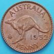 Монета Австралия 1 пенни 1952 год. Точка