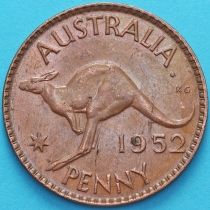Австралия 1 пенни 1952 год. Точка