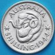 Монета Австралия 1 шиллинг 1944 год. S. Серебро