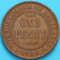 Австралия 1 пенни 1920 год.
