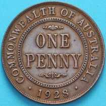 Австралия 1 пенни 1928 год.