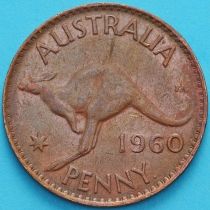 Австралия 1 пенни 1960 год. Точка
