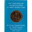 Монета Австралия 1 доллар 1997 год. Чарльз Кингсфорд-Смит. А. Буклет.