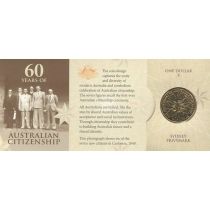Австралия 1 доллар 2009 год. Австралийское гражданство. S. Блистер