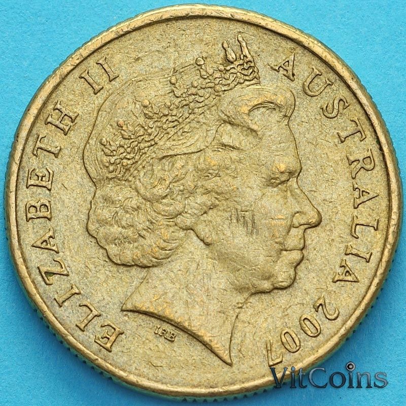 Монета Австралия 1 доллар 2007 год. Форум АТЭС в Австралии. VF Монета Австралия 1 доллар 2007 год. Форум АТЭС в Австралии. VF