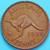 Австралия 1 пенни 1938 год. 