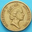 Монета Австралия 1 доллар 1986 год. Международный год мира. VF