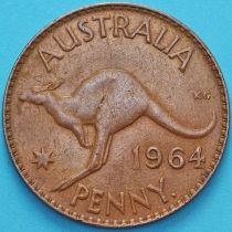 Австралия 1 пенни 1964 год. Точка
