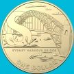 Монета Австралия 1 доллар 2021 год. Алфавит. S