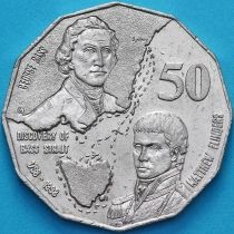 Австралия 50 центов 1998 год. Джордж Басс и Мэтью Флиндерс