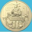 Монета Австралия 1 доллар 2022 год. Алфавит. F